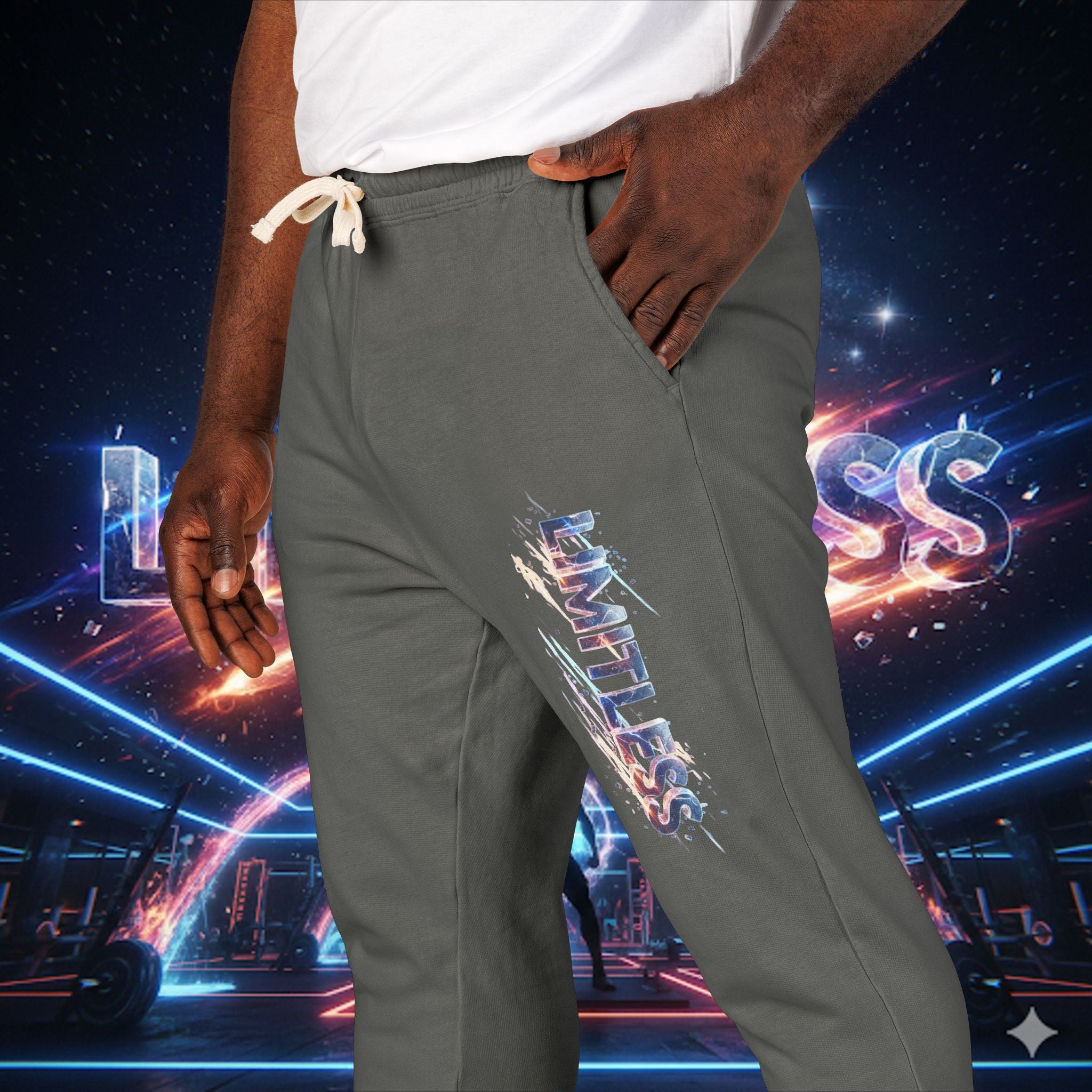 “Limitless” Unisex Fleece Sweatpants