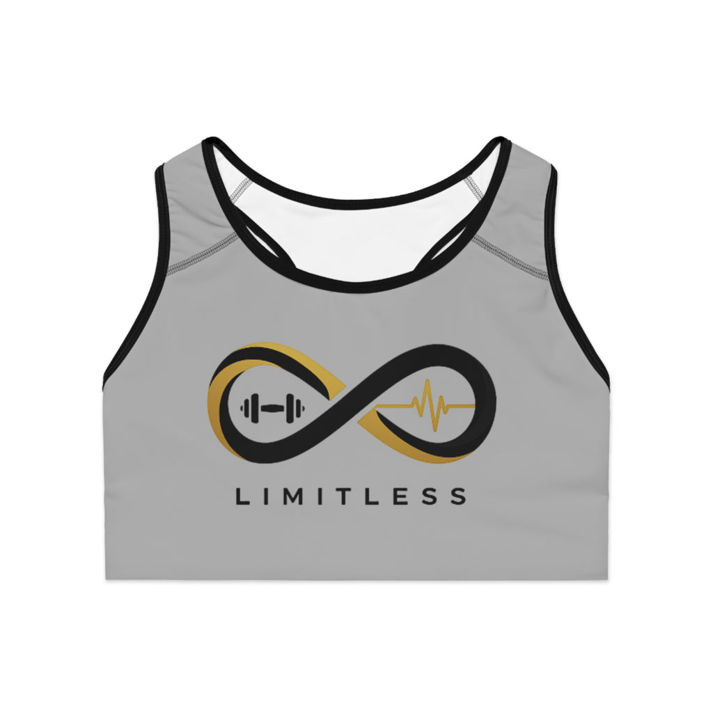 “Limitless” Sports Bra (Gray)