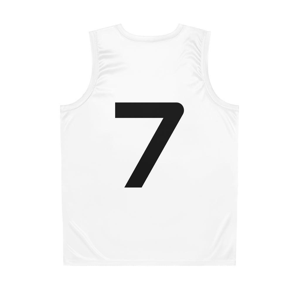 “Limitless” Basketball Jersey (White)