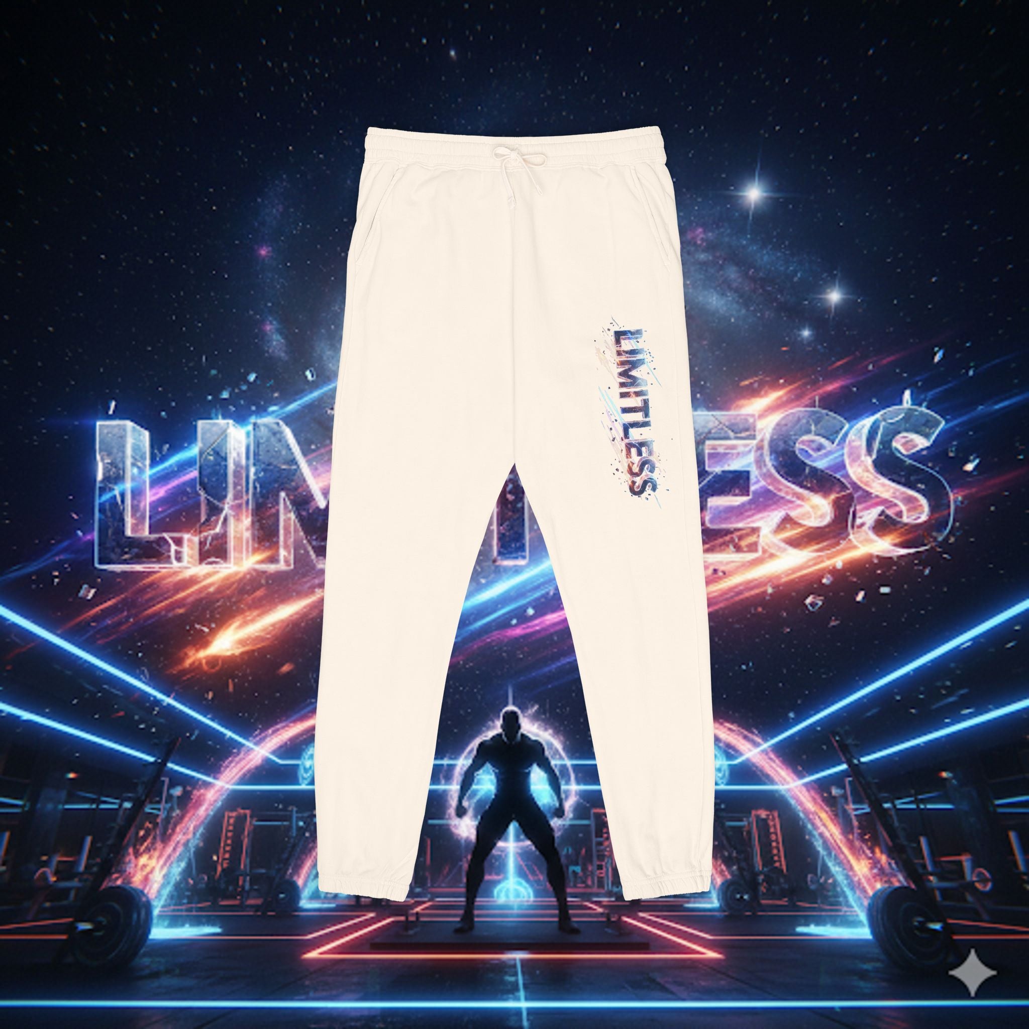 “Limitless” Unisex Fleece Sweatpants