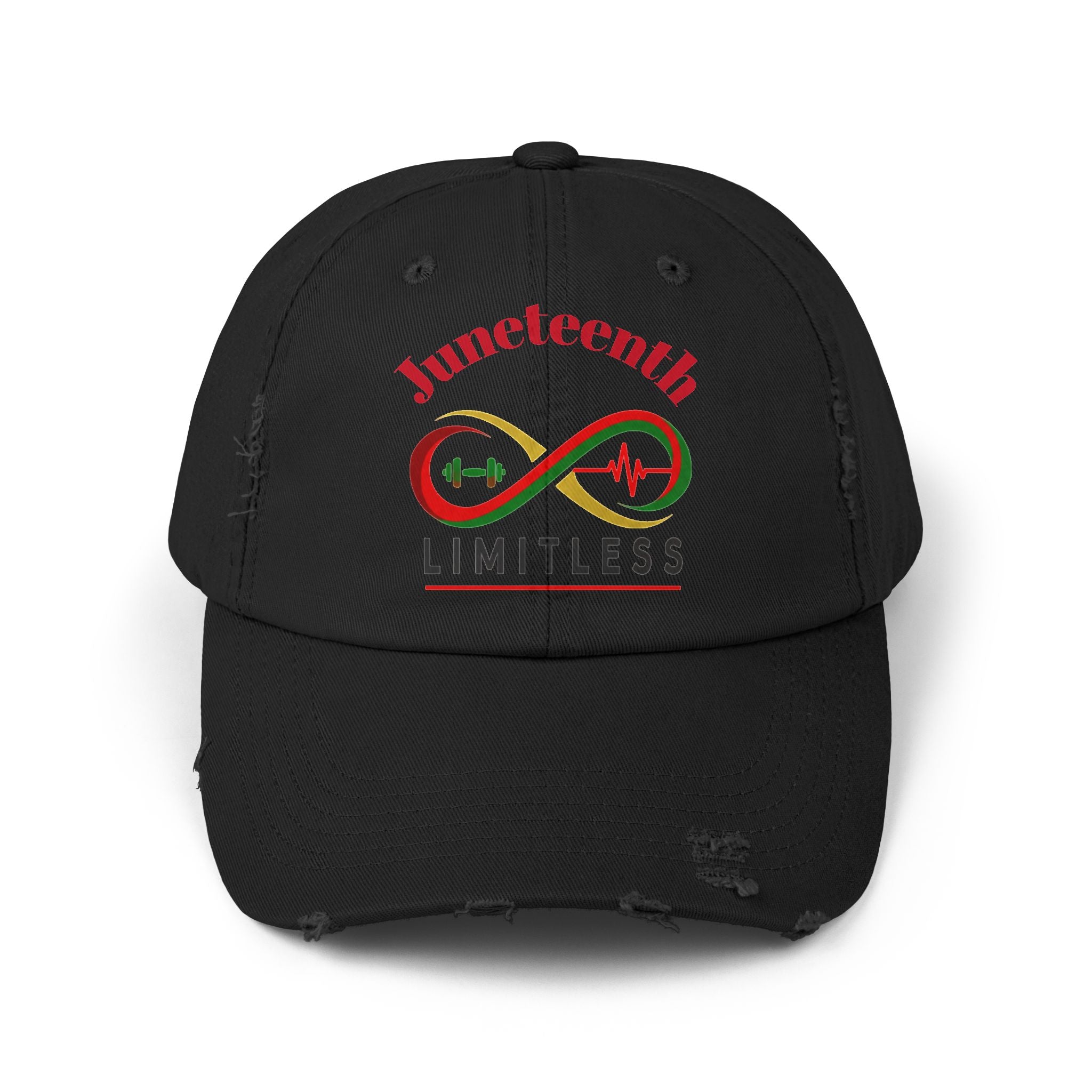 “Limitless” Juneteenth Distressed Cap