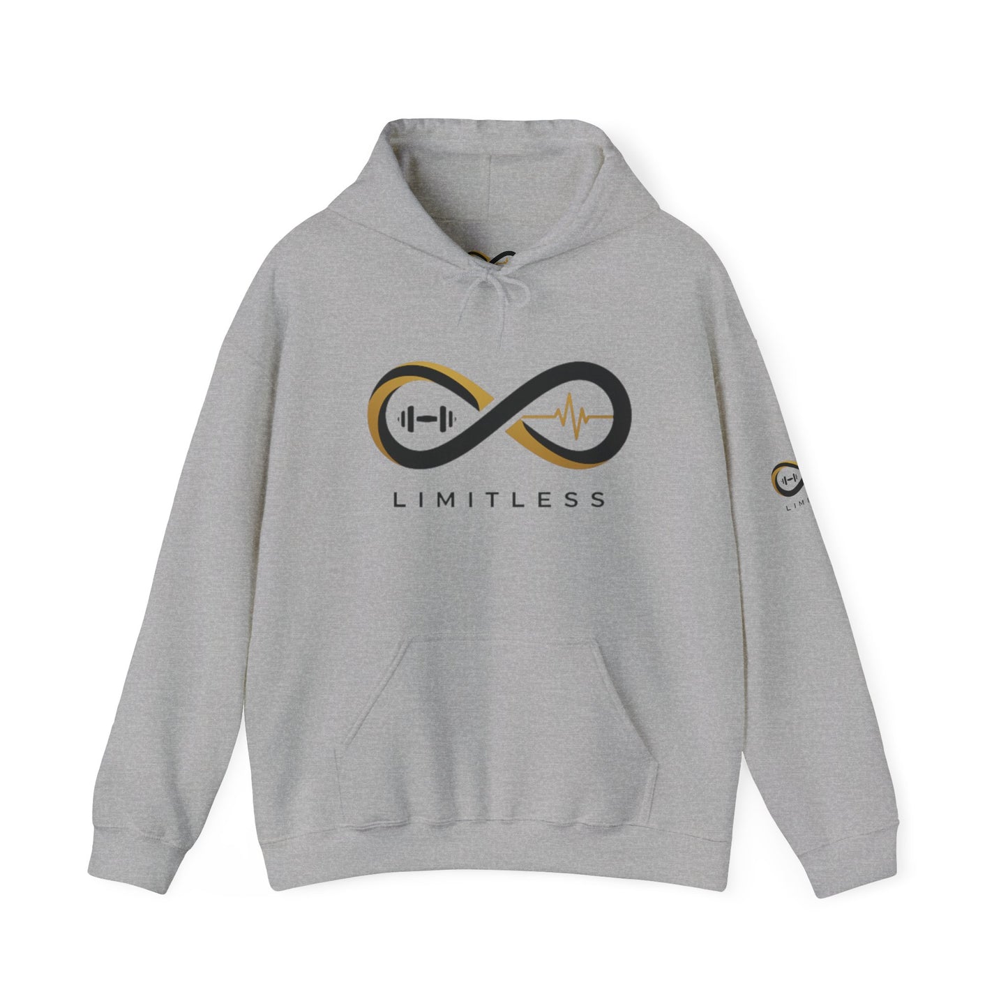 “Limitless” Unisex Plus Size Hooded Sweatshirt