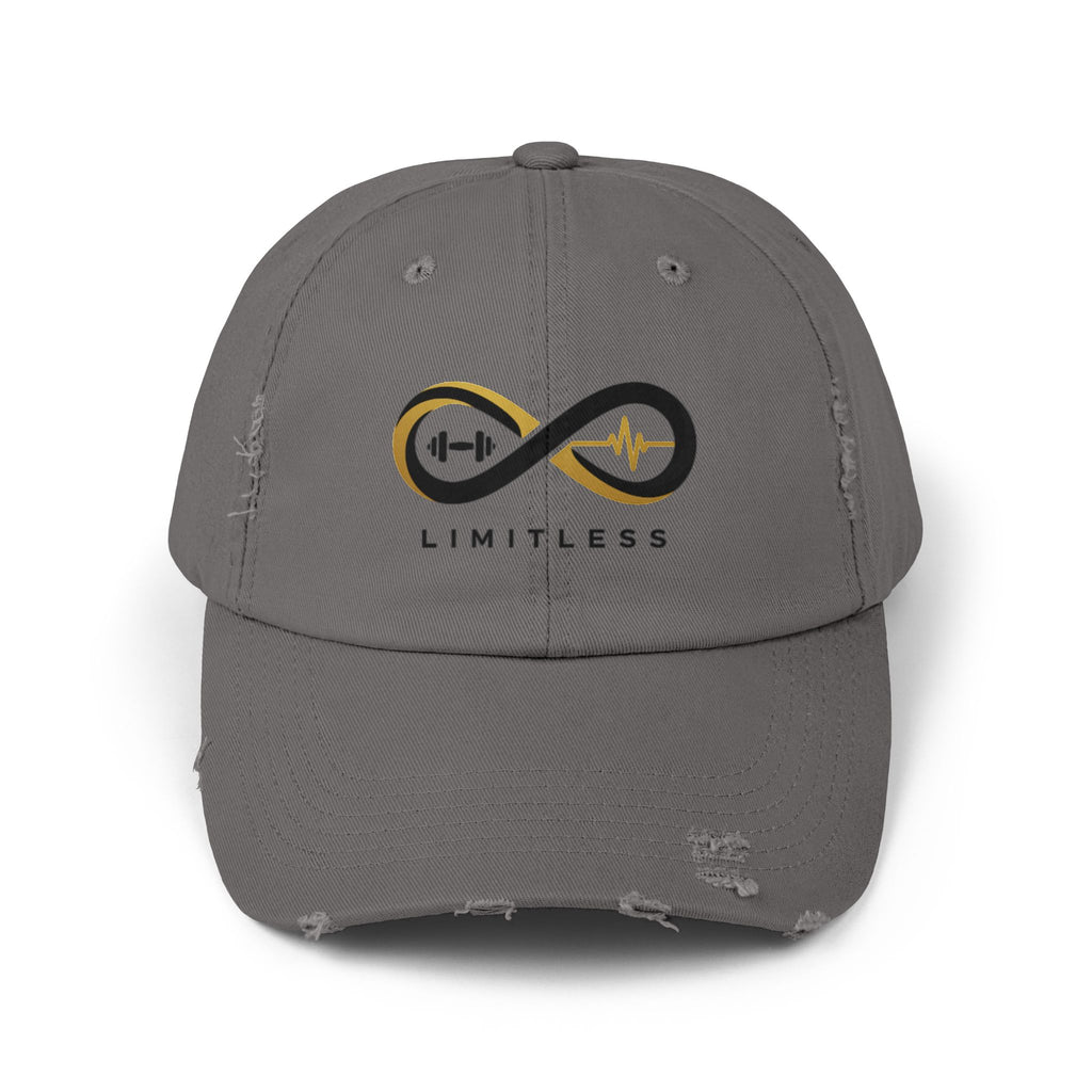 “Limitless” Unisex Distressed Cap
