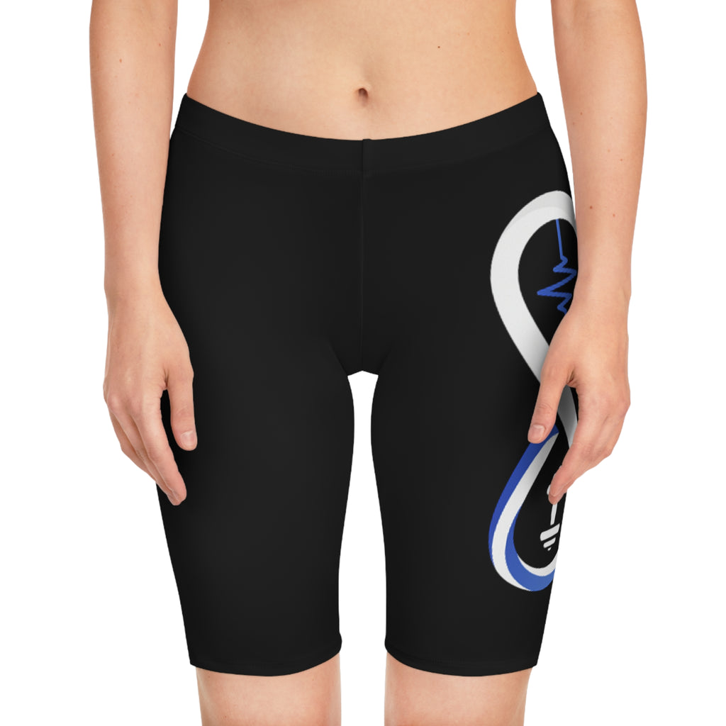 “Limitless” Women's Bike Shorts (Black)