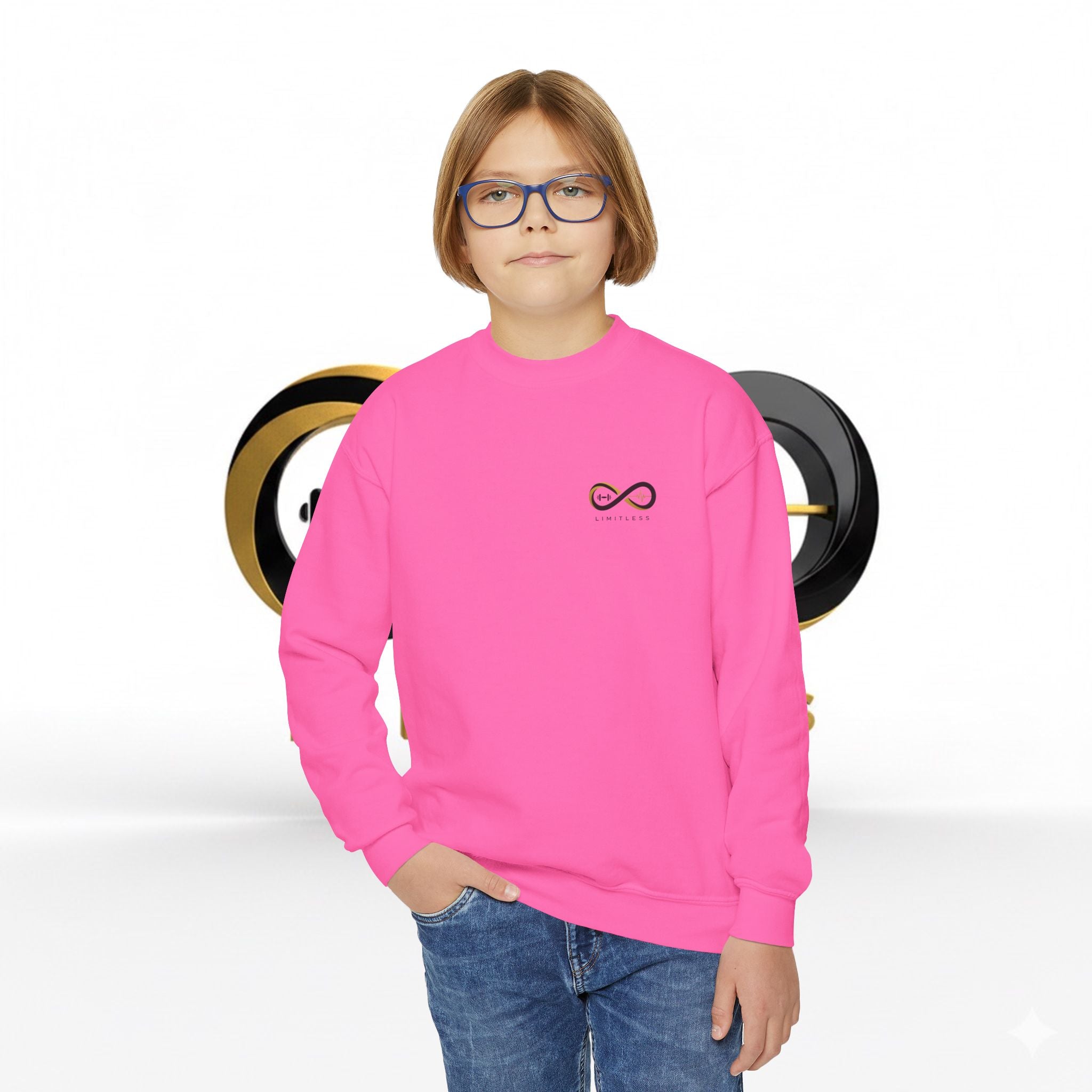 “Limitless” Youth Crewneck Sweatshirt