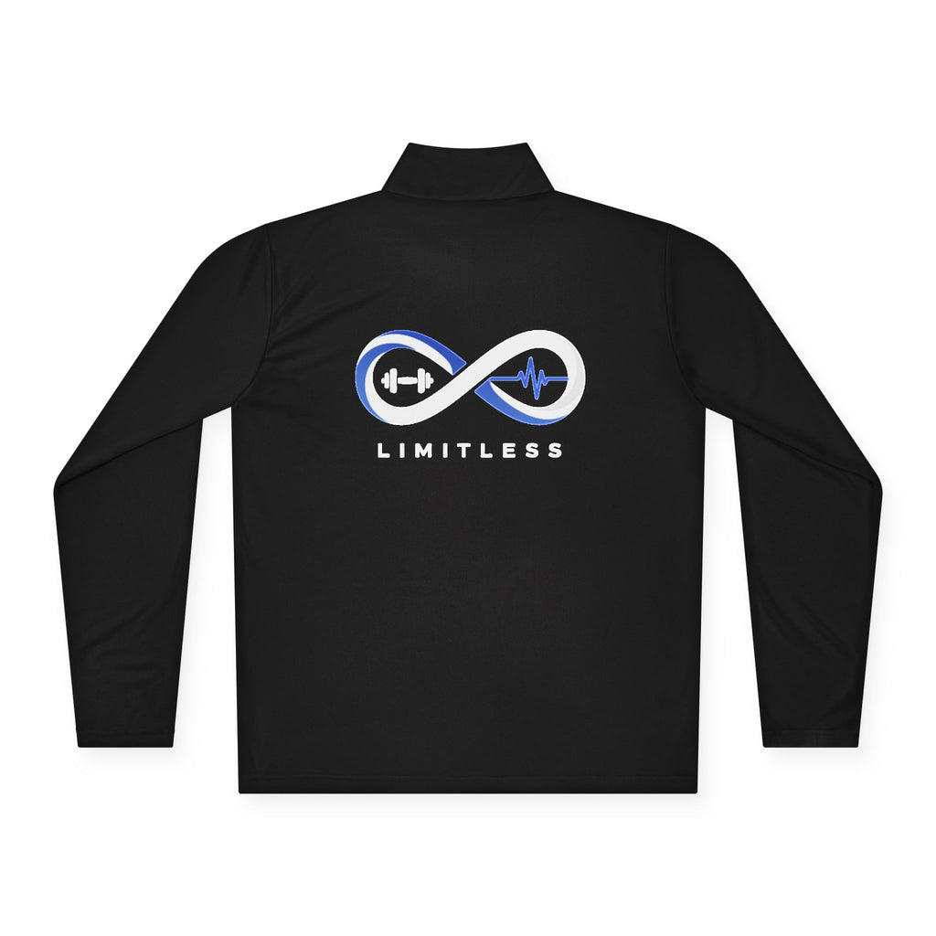 “Limitless” Unisex Quarter-Zip Pullover
