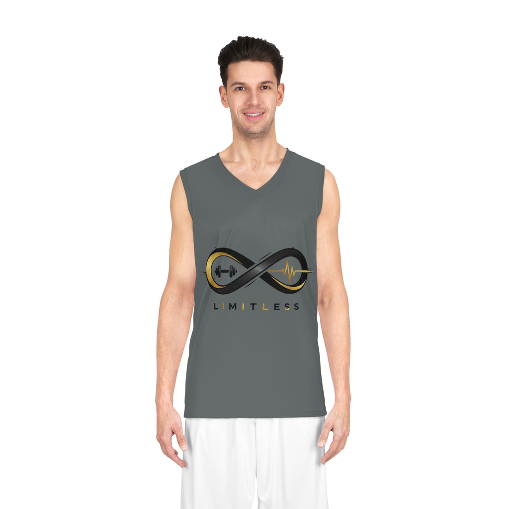 “Limitless” Basketball Jersey (Grey)
