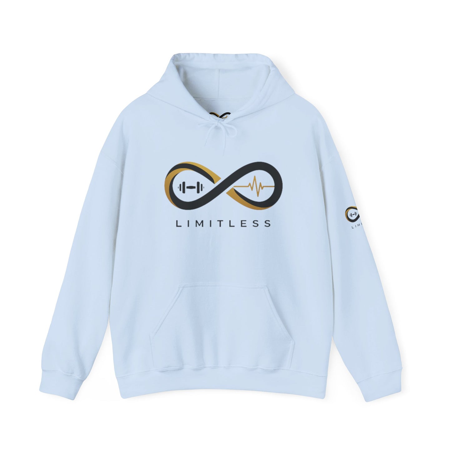 “Limitless” Unisex Plus Size Hooded Sweatshirt