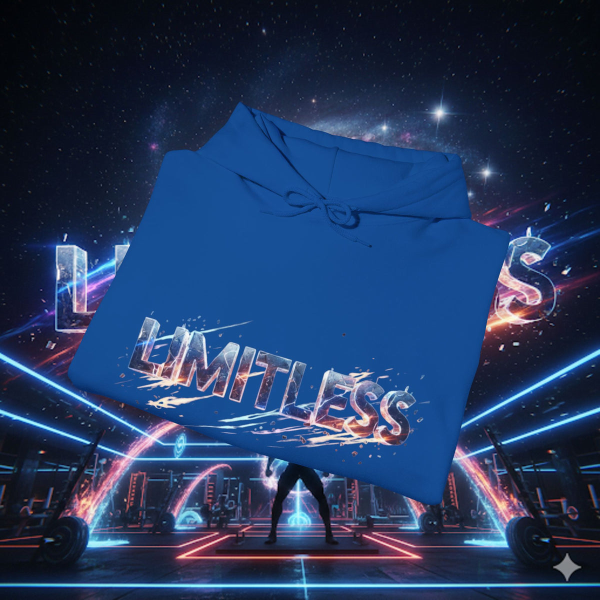 “Limitless BOLD ” Unisex Hooded Sweatshirt