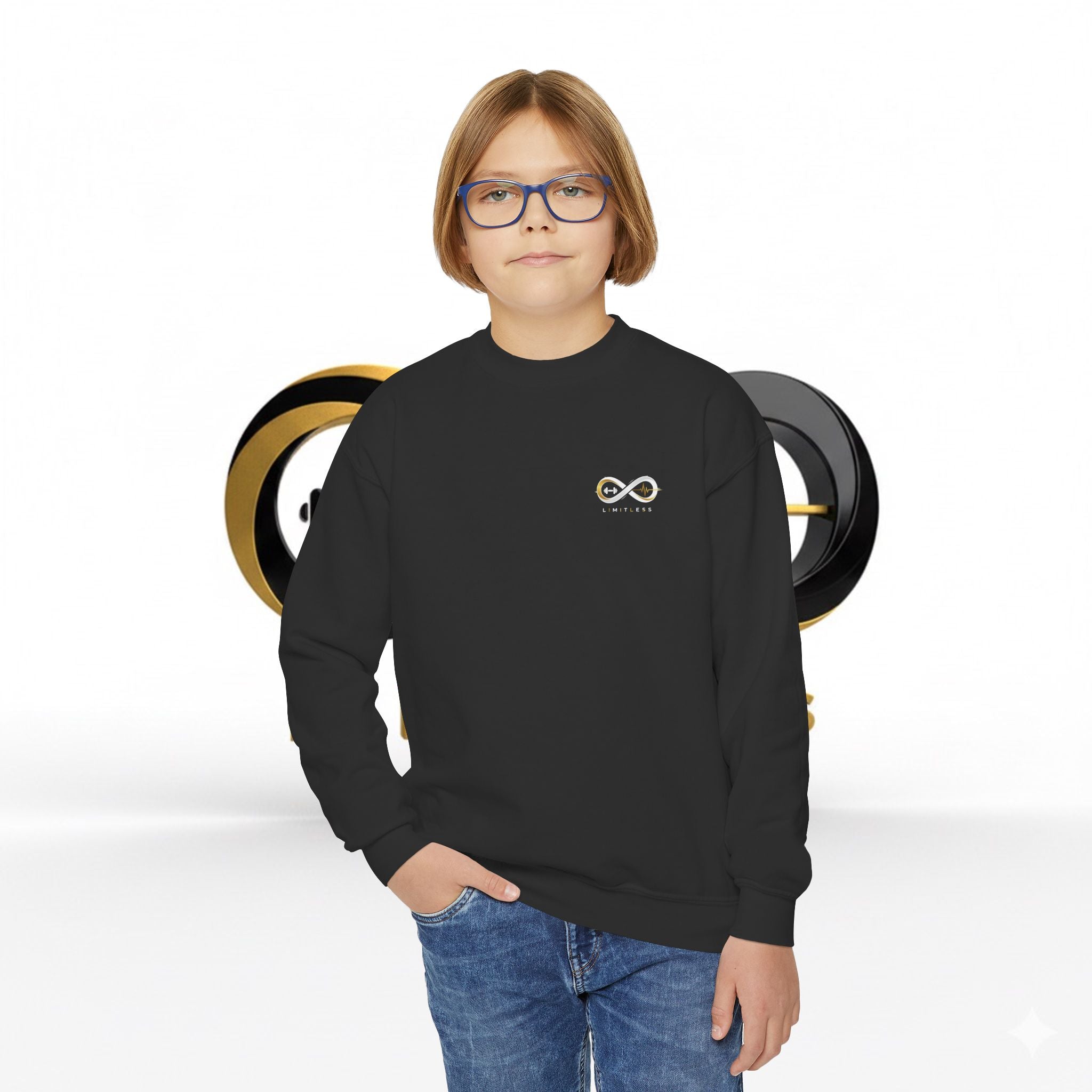 “Limitless” Youth Crewneck Sweatshirt