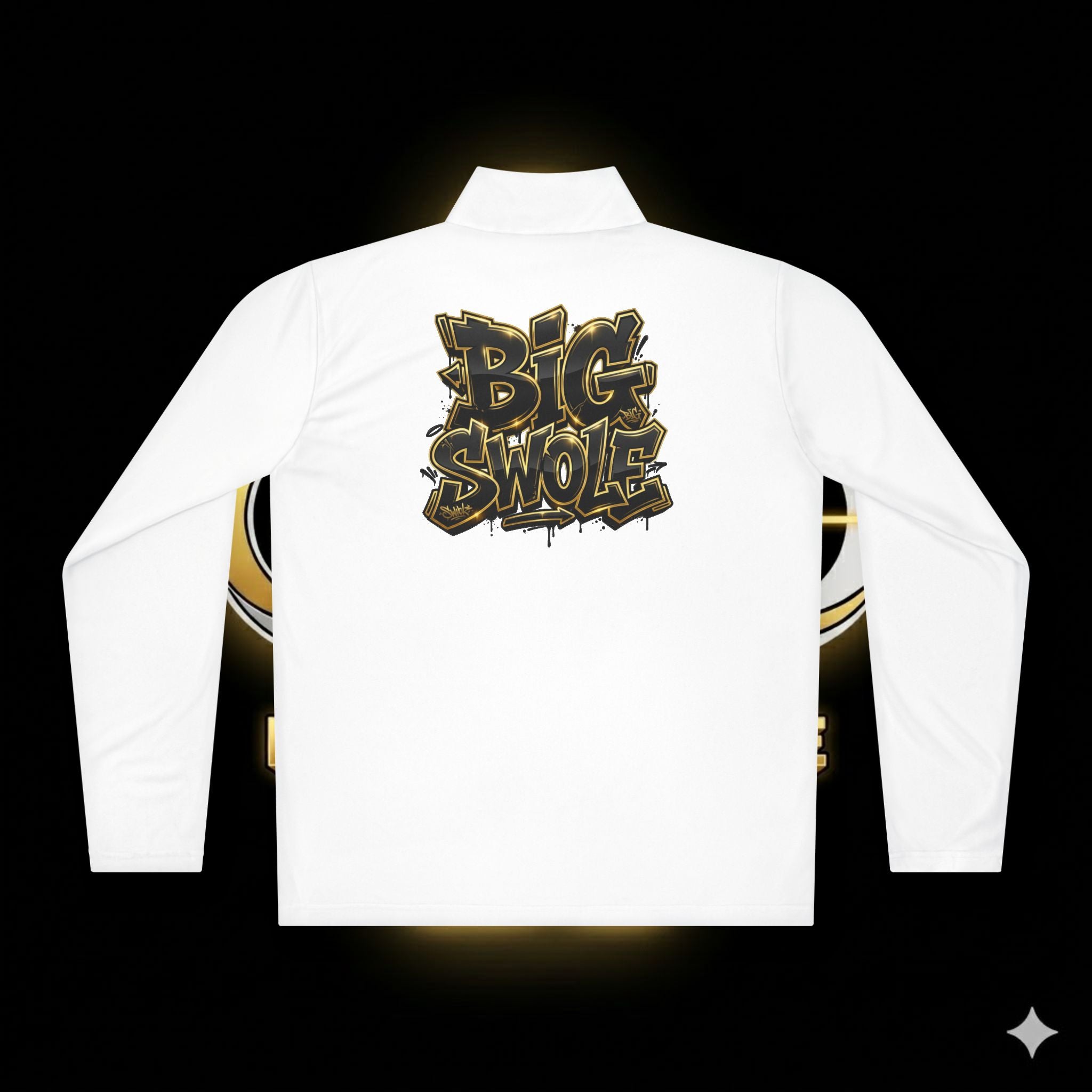 “Big Swole” Unisex Quarter-Zip Pullover