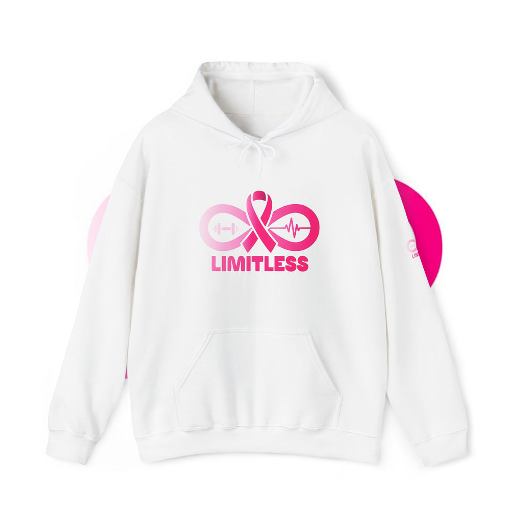 “Limitless” Breast Cancer Awareness Unisex Hooded Sweatshirt