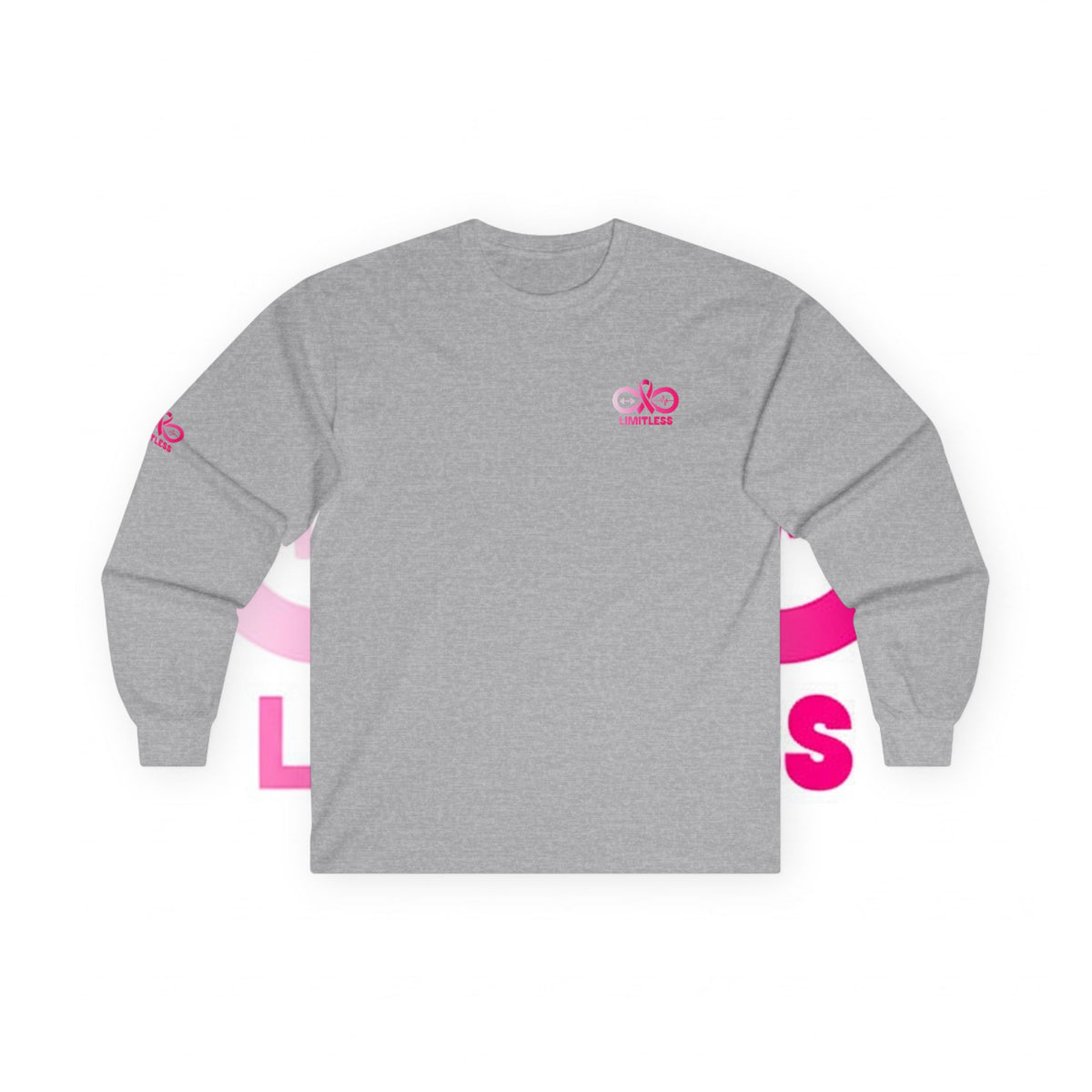 “Limitless” Breast Cancer Awareness Long Sleeve Tee