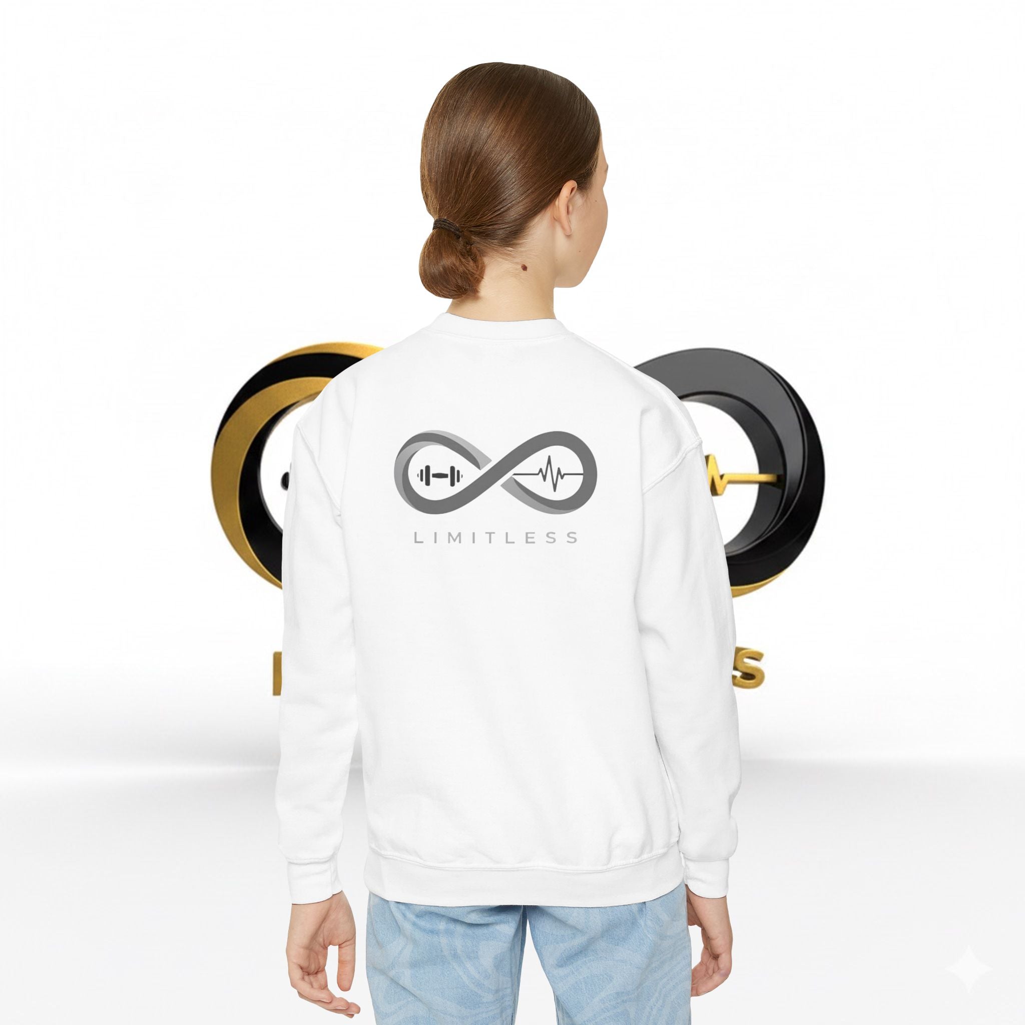 “Limitless” Youth Crewneck Sweatshirt