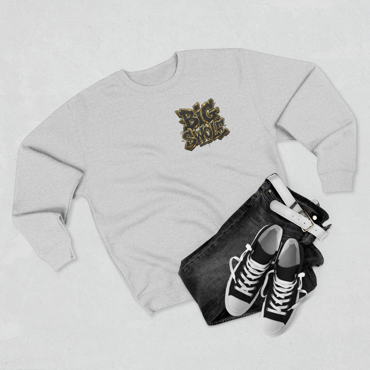 “Big Swole” Unisex Crewneck Sweatshirt
