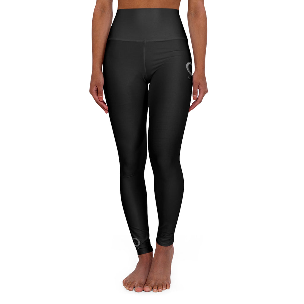 “Limitless” High-Waisted Leggings (Black)
