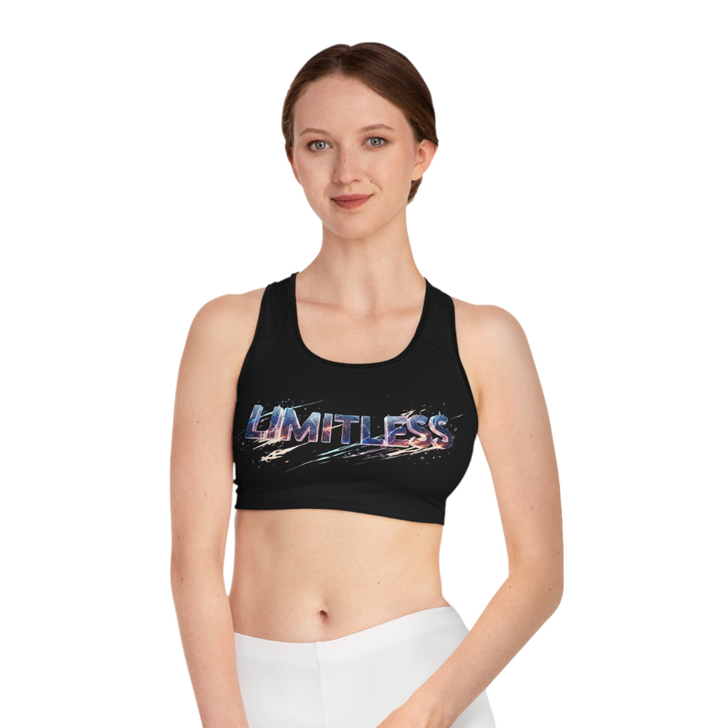 “Limitless” Sports Bra (Black)