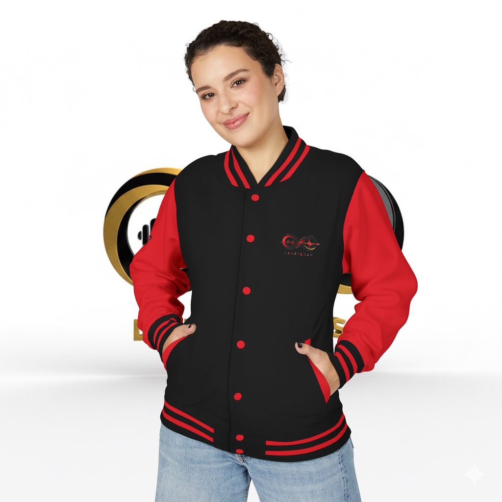 “Limitless” Unisex Heavyweight Letterman Jacket