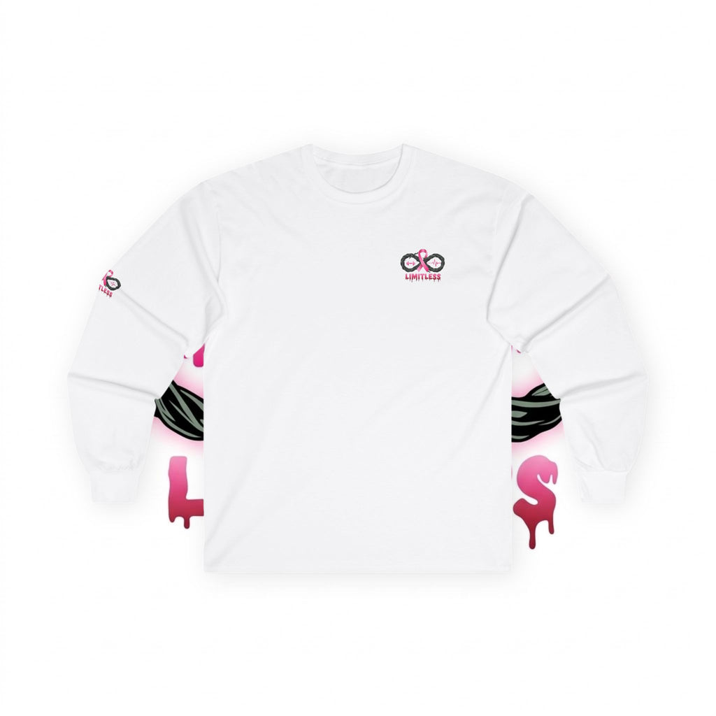 “Limitless” Breast Cancerween Long Sleeve Tee