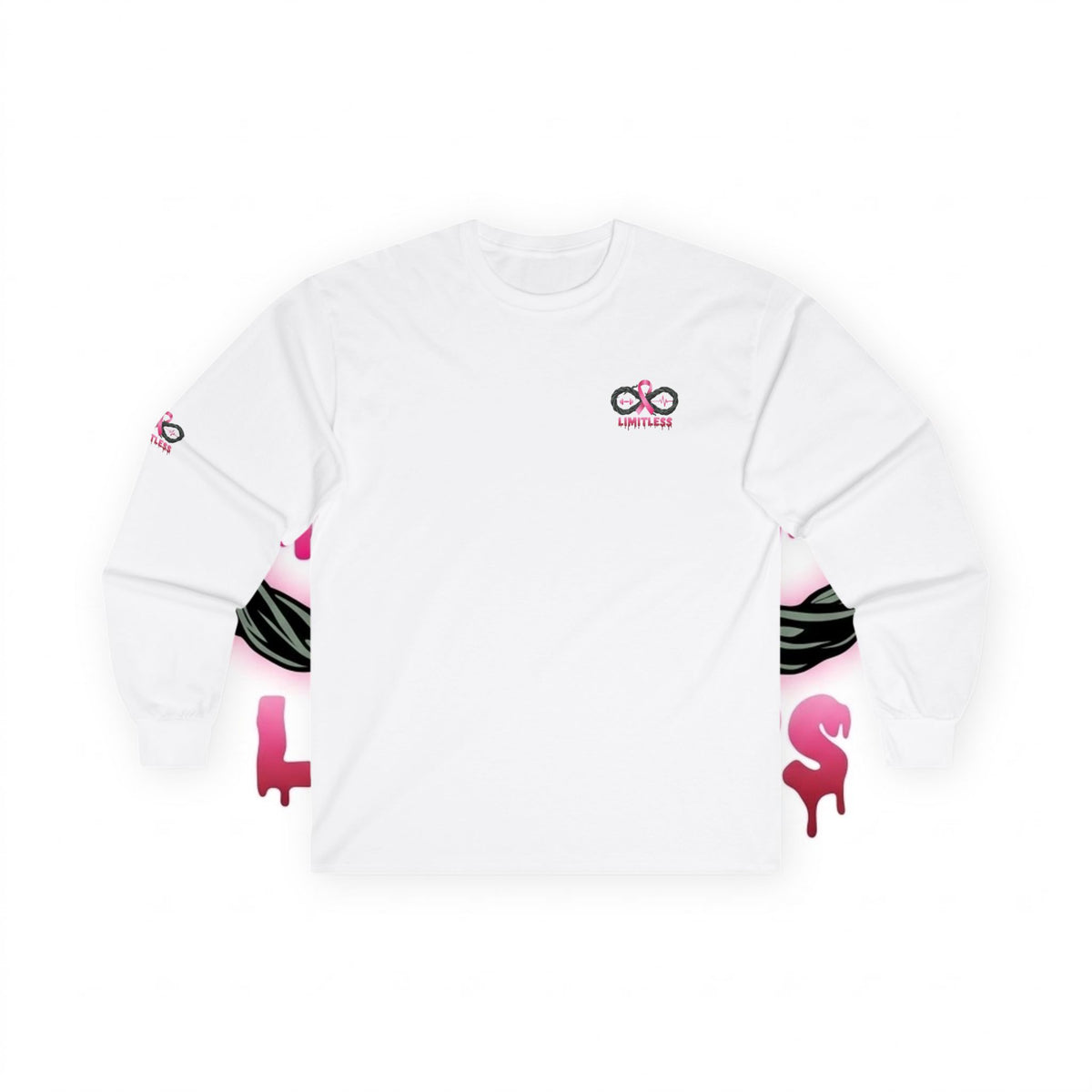 “Limitless” Breast Cancerween Long Sleeve Tee