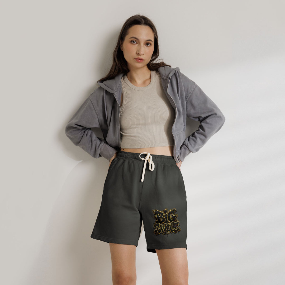 “Big Swole” Fleece Shorts