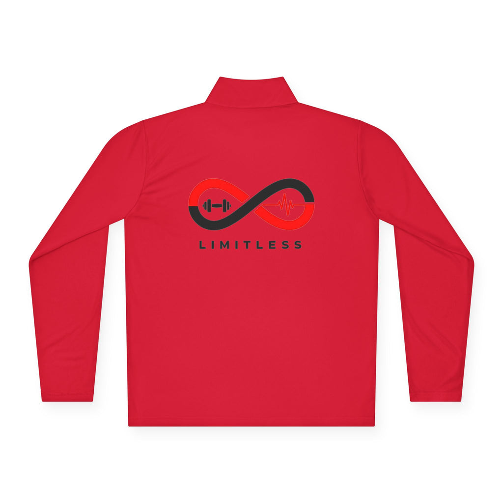 “Limitless” Unisex Quarter-Zip Pullover