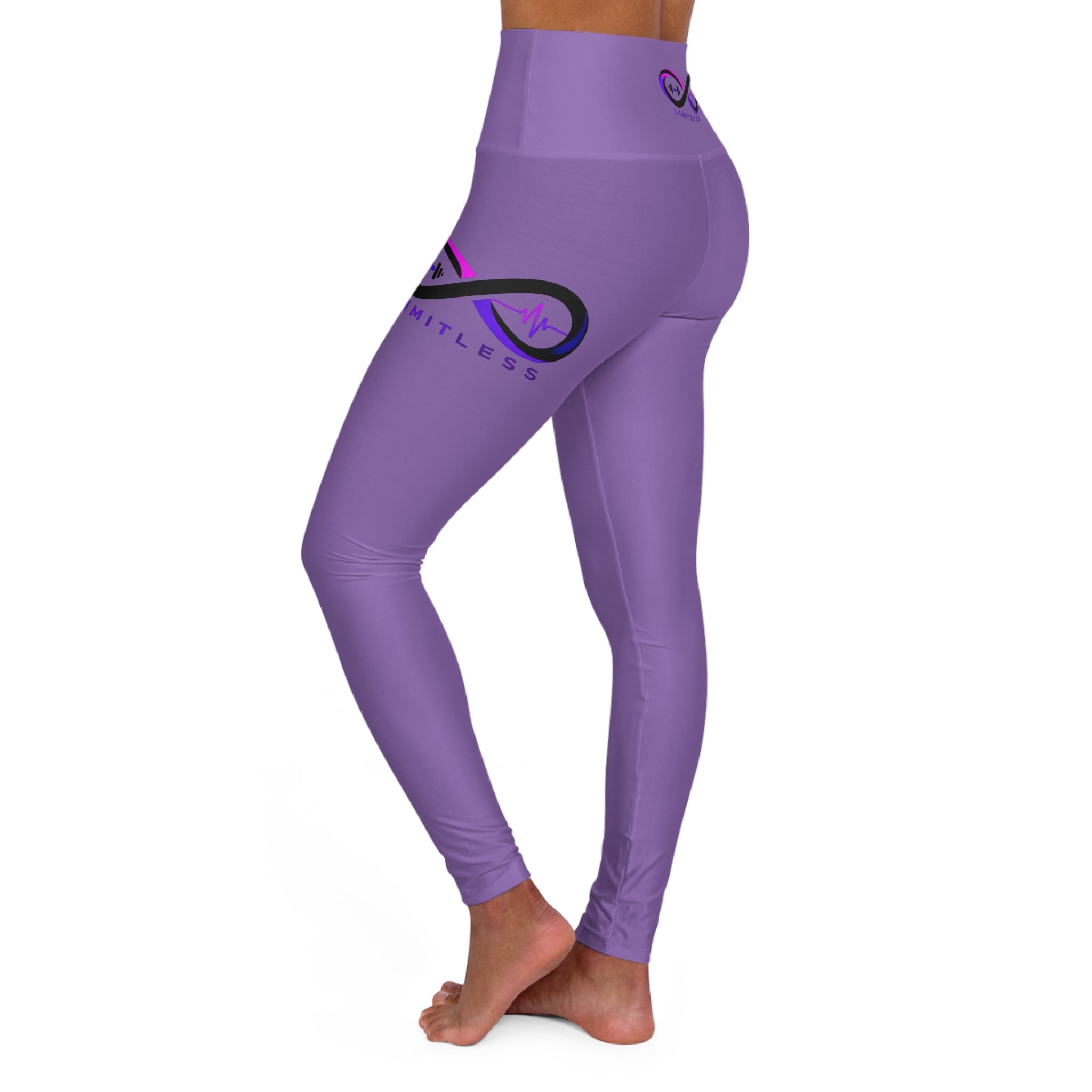 “Limitless” High-Waisted Leggings (Purple)