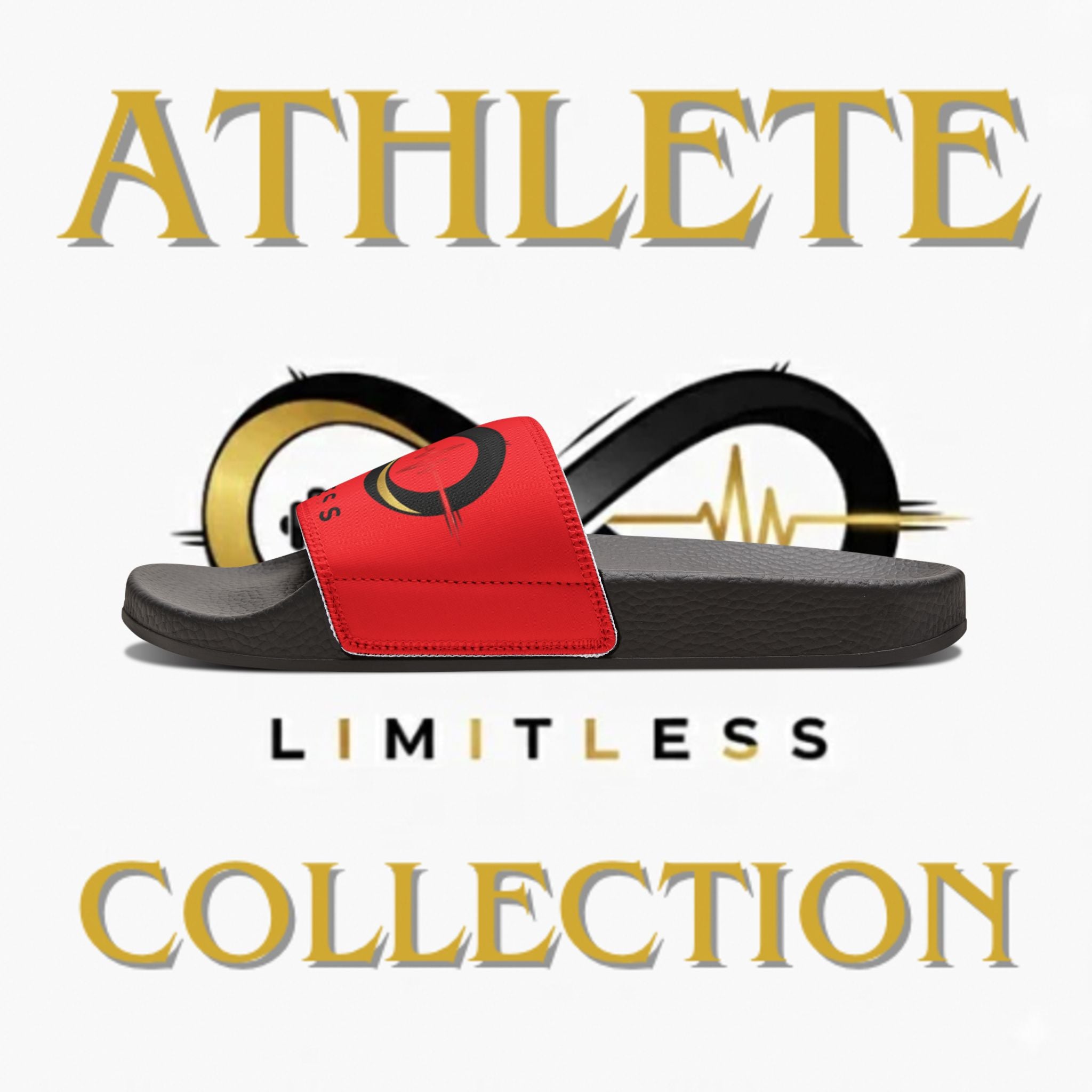 “Limitless” Men's Sandals (Red)