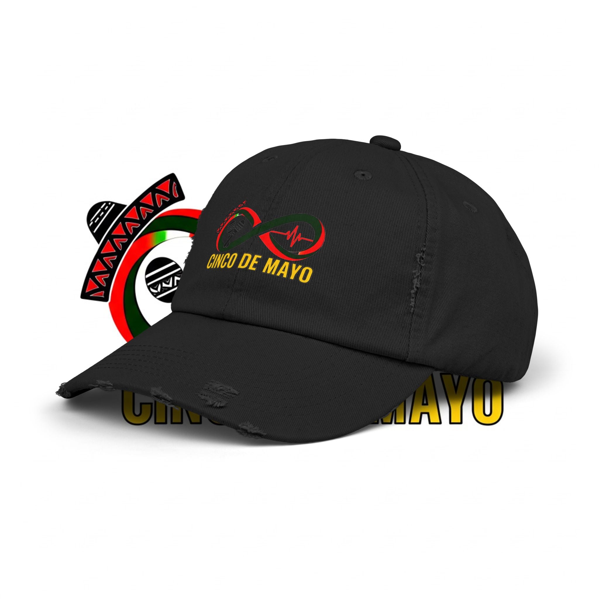 “Limitless” Cinco De Mayo Unisex Distressed Cap