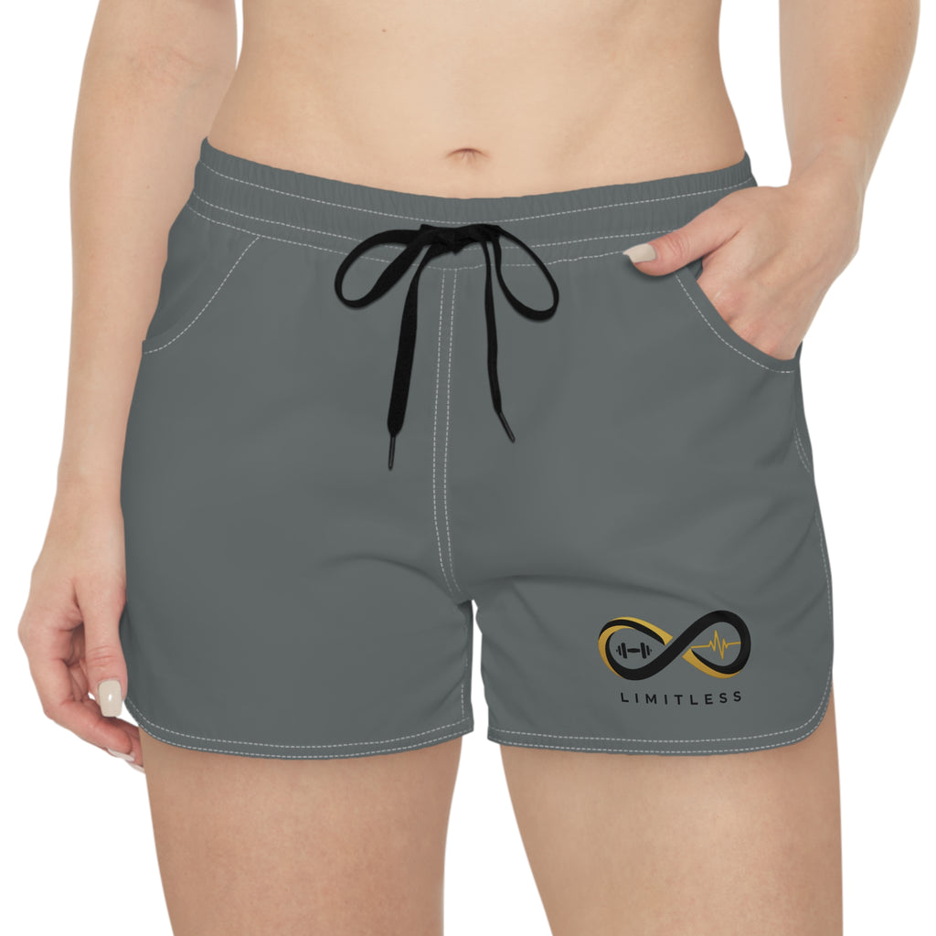 “Limitless” Women's Casual Shorts (Grey)
