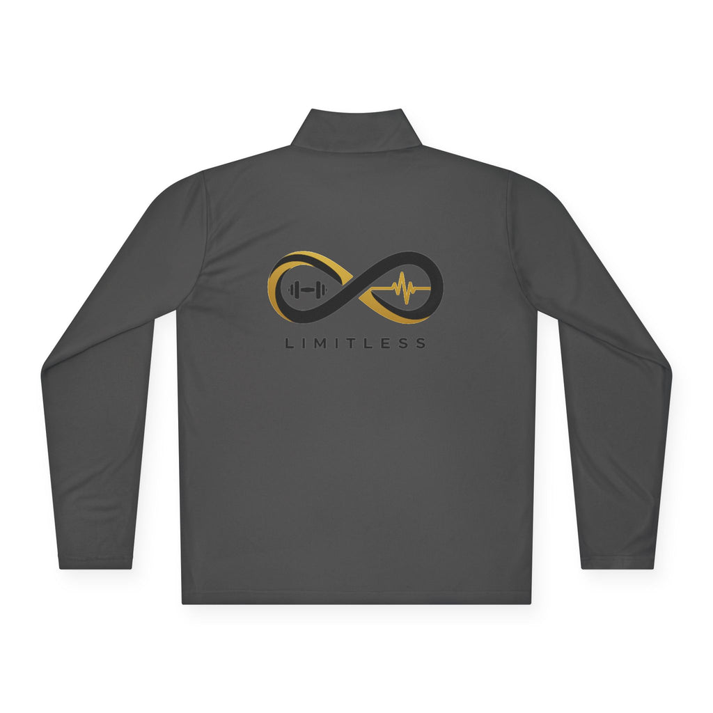 “Limitless” Unisex Quarter-Zip Pullover