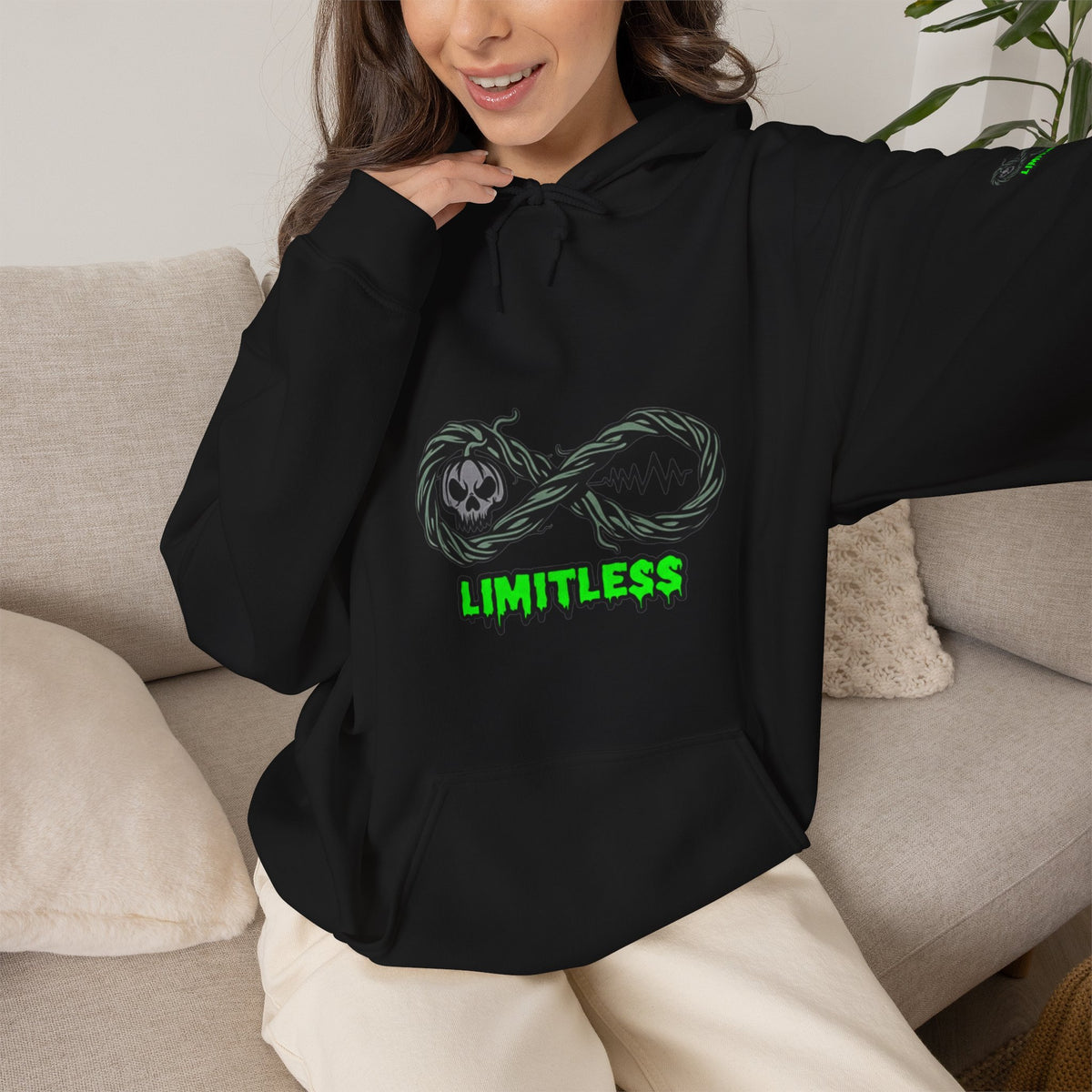 “Limitless” Halloween Unisex Hooded Sweatshirt