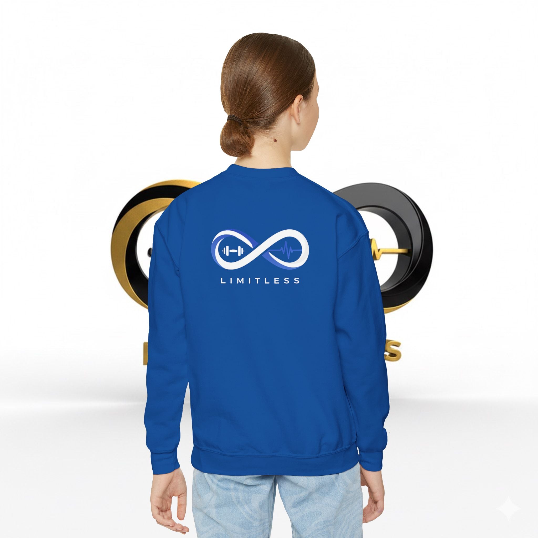 “Limitless” Youth Crewneck Sweatshirt