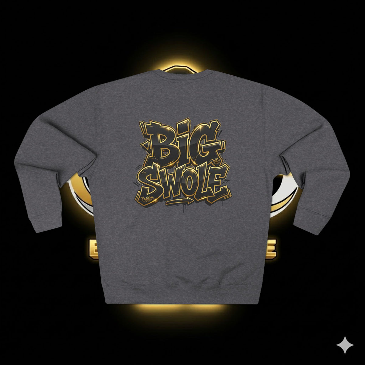 “Big Swole” Unisex Crewneck Sweatshirt