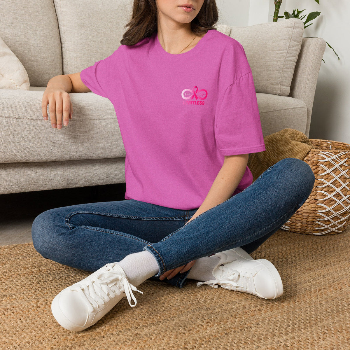 “Limitless” Breast Cancer Awareness Unisex T-Shirt