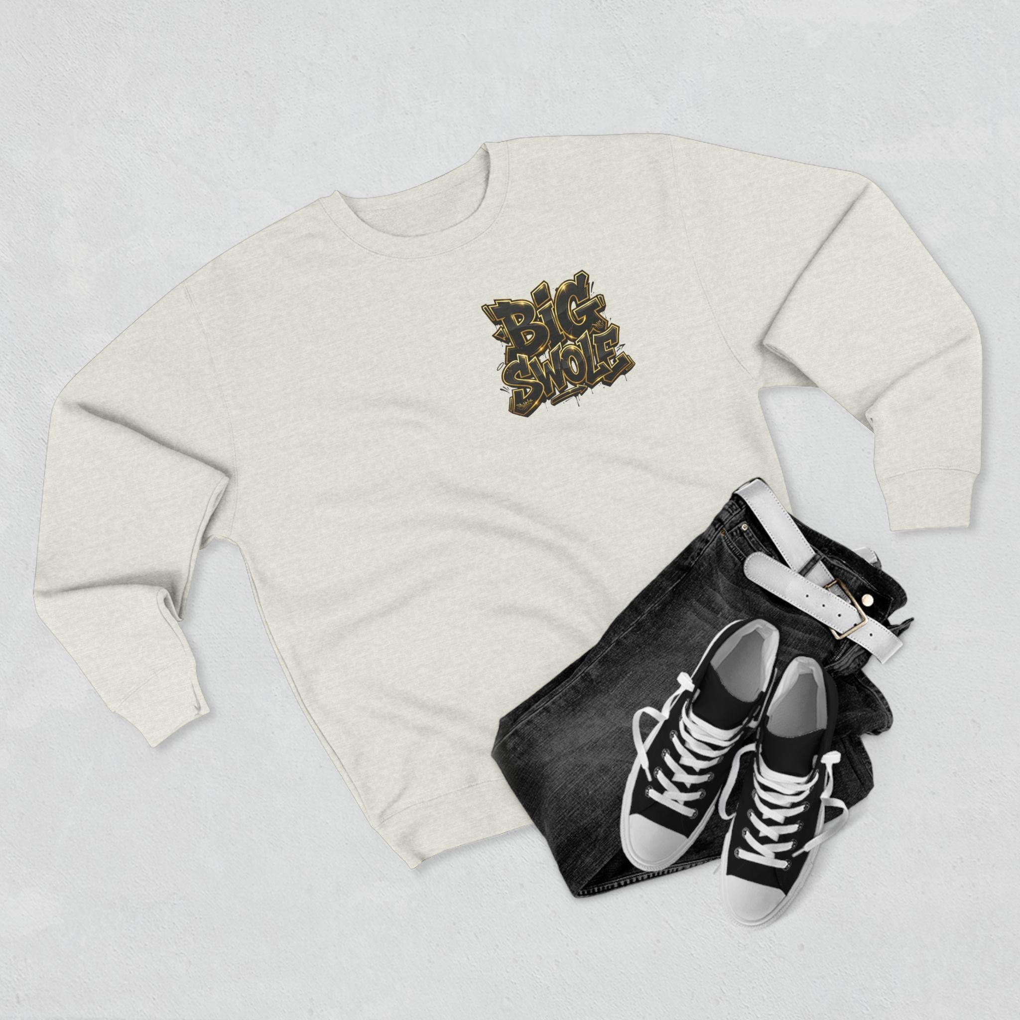 “Big Swole” Unisex Crewneck Sweatshirt